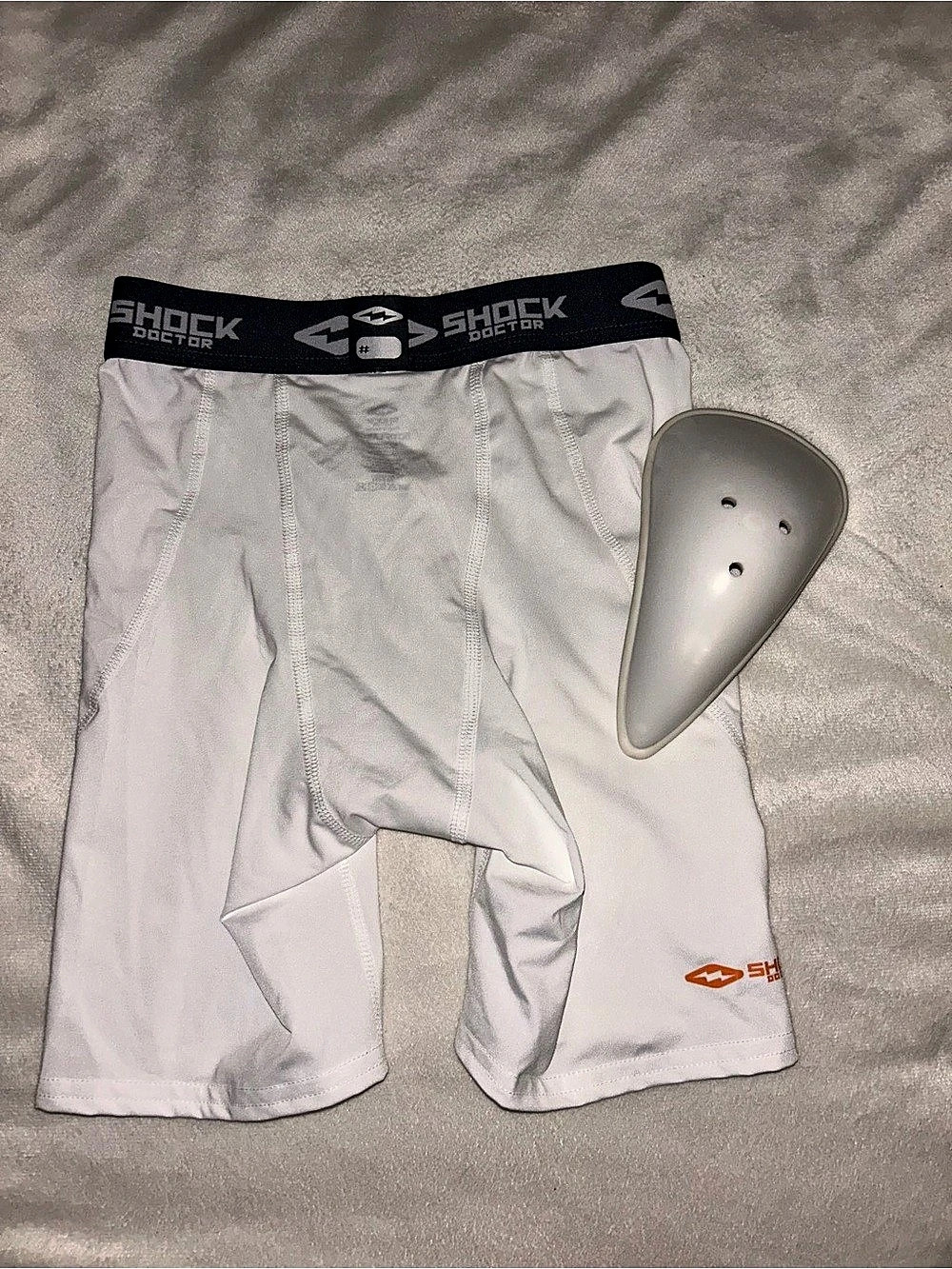 Shock Doctor Core Compression Short with Bio-Flex Cup boys Large
